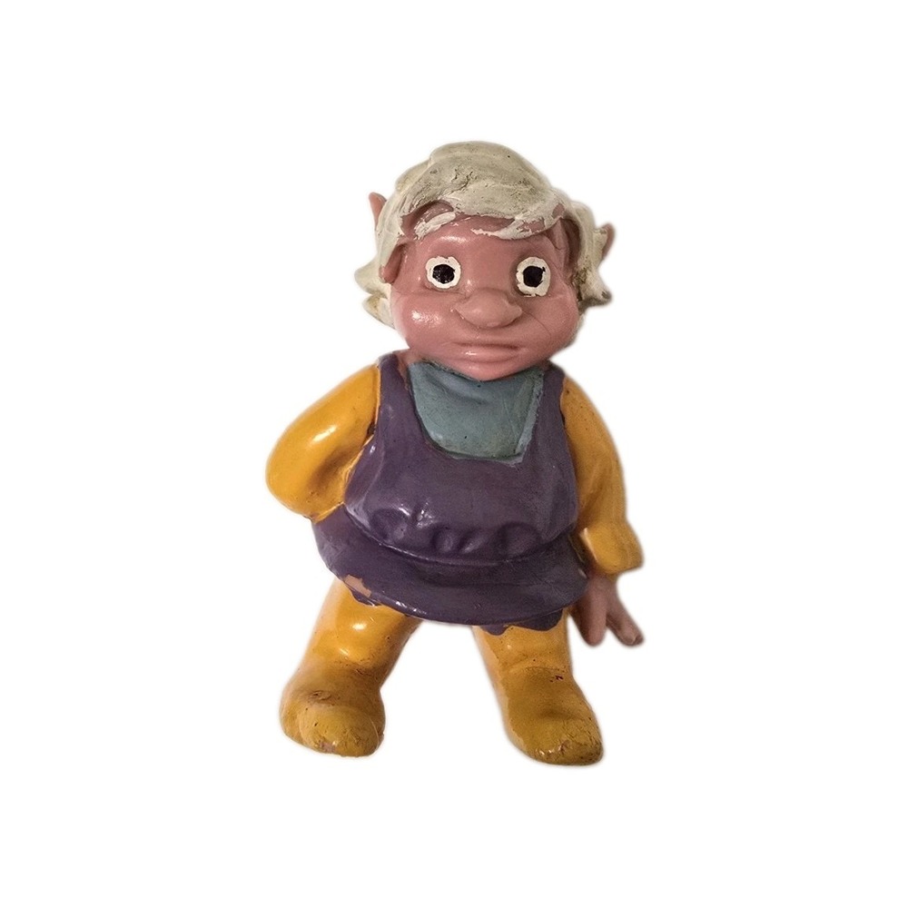 Vintage 1983 Blackstar Trobbit Paulo Mini Figure 2.75" Galoob